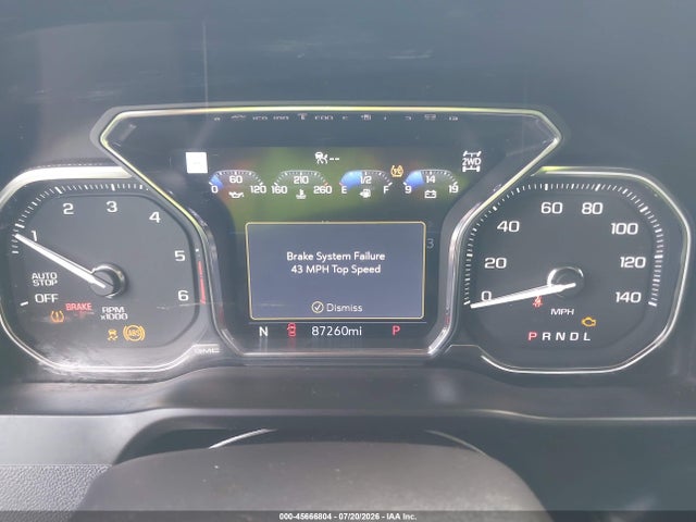 Aukcja sprzedaży 2022 Gmc Sierra 1500 Limited 4wd  Short Box Denali, vin: 3GTU9FET3NG216554, numer aukcji: 45666804