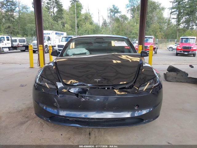 45666830 :رقم المزاد ، 5YJ3E1EB1SF885084 vin ، 2025 Tesla Model 3 Long Range All-wheel Drive مزاد بيع