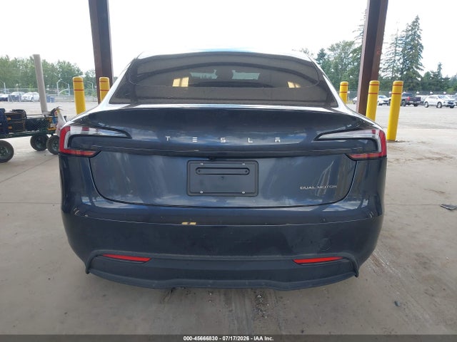 45666830 :رقم المزاد ، 5YJ3E1EB1SF885084 vin ، 2025 Tesla Model 3 Long Range All-wheel Drive مزاد بيع