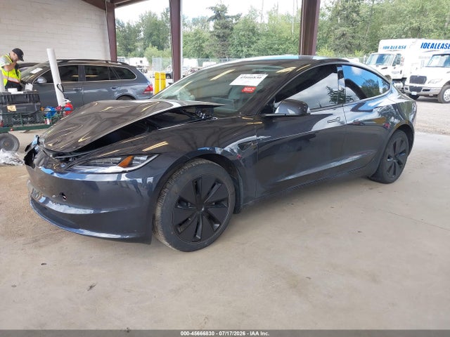 45666830 :رقم المزاد ، 5YJ3E1EB1SF885084 vin ، 2025 Tesla Model 3 Long Range All-wheel Drive مزاد بيع