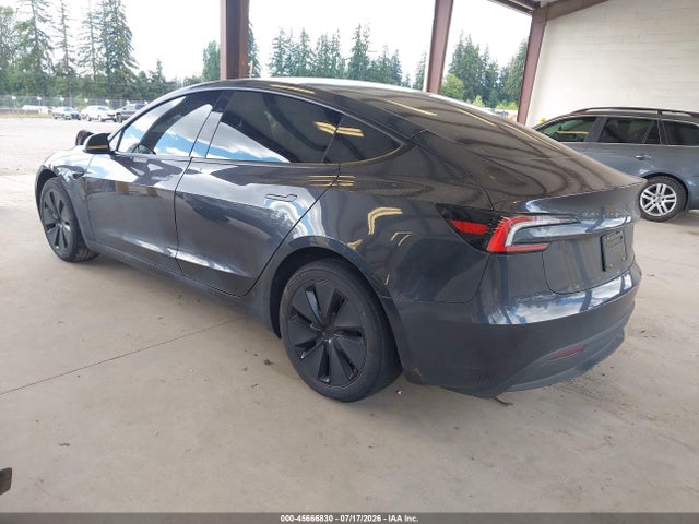 45666830 :رقم المزاد ، 5YJ3E1EB1SF885084 vin ، 2025 Tesla Model 3 Long Range All-wheel Drive مزاد بيع