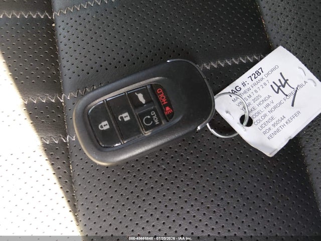 Продажа на аукционе авто 2025 Honda Hr-v Awd Ex-l, vin: 3CZRZ2H75SM787287, номер лота: 45666848