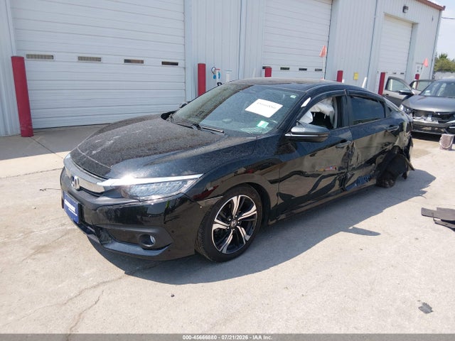 Продажа на аукционе авто 2018 Honda Civic Touring, vin: JHMFC1F96JX016790, номер лота: 45666880