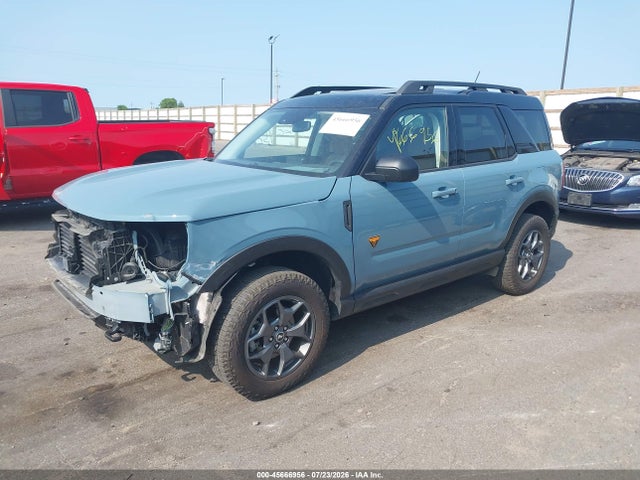 Продаж на аукціоні авто 2021 Ford Bronco Sport Badlands, vin: 3FMCR9D96MRA07309, номер лоту: 45666956