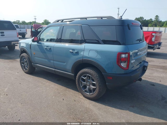 Продаж на аукціоні авто 2021 Ford Bronco Sport Badlands, vin: 3FMCR9D96MRA07309, номер лоту: 45666956
