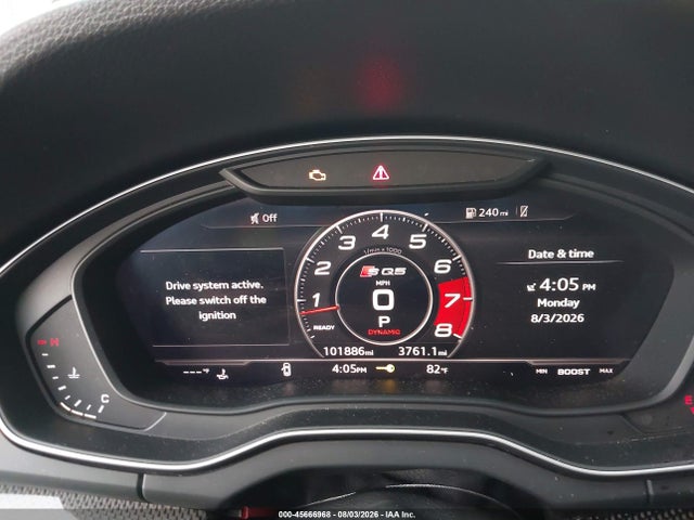 45666968 :رقم المزاد ، WA1C4AFY8J2055851 vin ، 2018 Audi Sq5 3.0t Premium Plus مزاد بيع