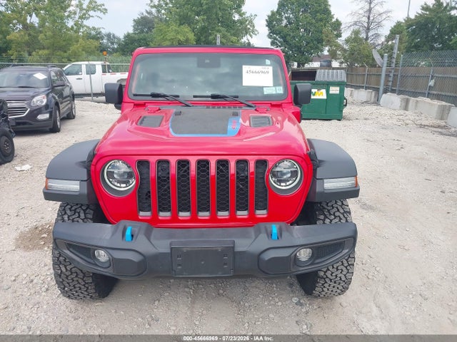 2021 Jeep Wrangler 4xe Unlimited Rubicon 4x4 მანქანა იყიდება აუქციონზე, vin: 1C4JJXR62MW845453, აუქციონის ნომერი: 45666969