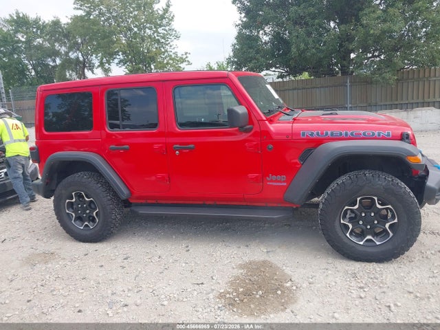 2021 Jeep Wrangler 4xe Unlimited Rubicon 4x4 მანქანა იყიდება აუქციონზე, vin: 1C4JJXR62MW845453, აუქციონის ნომერი: 45666969