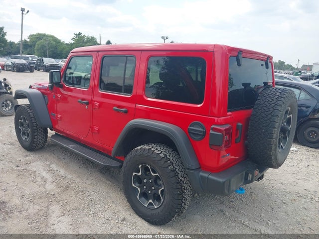2021 Jeep Wrangler 4xe Unlimited Rubicon 4x4 მანქანა იყიდება აუქციონზე, vin: 1C4JJXR62MW845453, აუქციონის ნომერი: 45666969