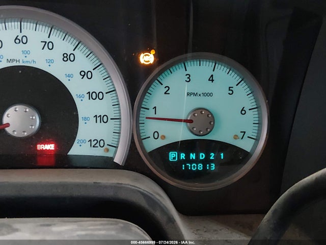 2007 Dodge Dakota Laramie მანქანა იყიდება აუქციონზე, vin: 1D7HW58P87S268976, აუქციონის ნომერი: 45666999