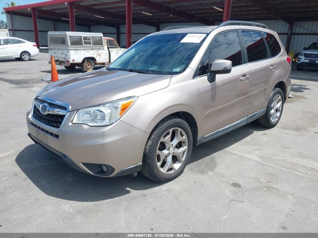 45667126 :رقم المزاد ، JF2SJAUC4FH569686 vin ، 2015 Subaru Forester 2.5i Touring مزاد بيع