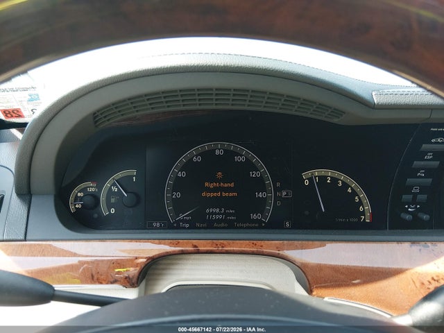 Aukcja sprzedaży 2009 Mercedes-benz S 550, vin: WDDNG71X89A273013, numer aukcji: 45667142