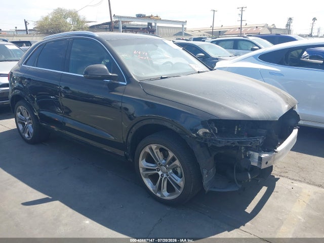 2015 Audi Q3 2.0t Premium Plus მანქანა იყიდება აუქციონზე, vin: WA1GFCFS8FR013701, აუქციონის ნომერი: 45667147