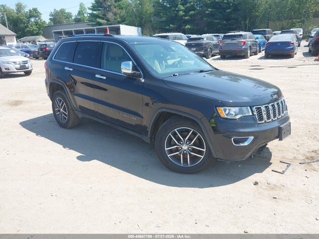 2018 Jeep Grand Cherokee Limited 4x4 მანქანა იყიდება აუქციონზე, vin: 1C4RJFBG5JC384701, აუქციონის ნომერი: 45667196