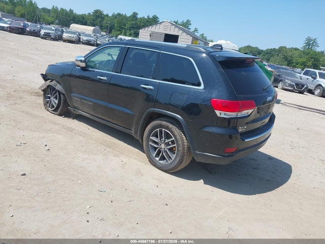 Продажа на аукционе авто 2018 Jeep Grand Cherokee Limited 4x4, vin: 1C4RJFBG5JC384701, номер лота: 45667196