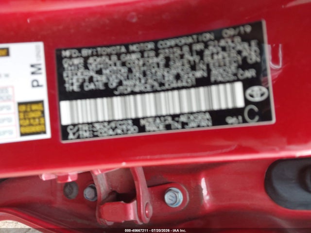 Toyota COROLLA SE 2020 JTDP4RCE7LJ044431 Image 9