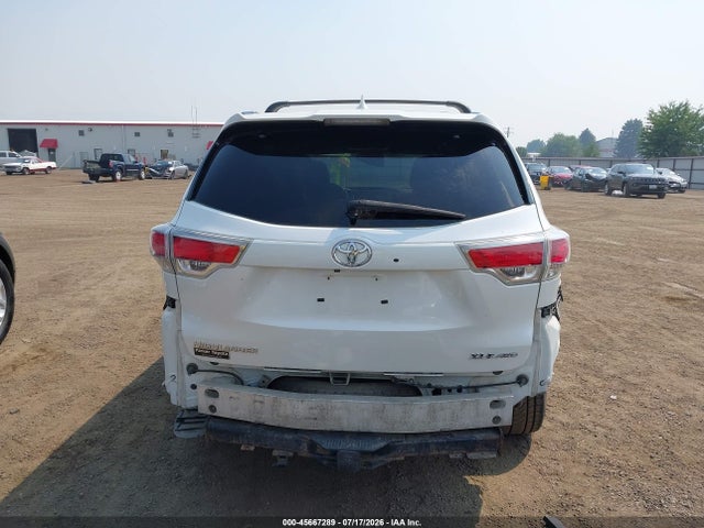 2016 Toyota Highlander Xle V6 მანქანა იყიდება აუქციონზე, vin: 5TDJKRFH1GS246014, აუქციონის ნომერი: 45667289