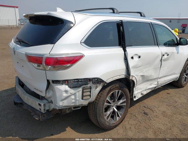 5TDJKRFH1GS246014 Toyota Highlander Xle V6