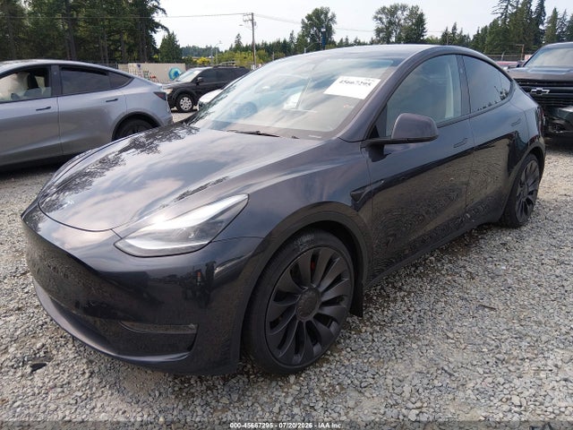 Продажа на аукционе авто 2025 Tesla Model Y Performance Dual Motor All-wheel Drive, vin: 7SAYGDEF8SF265212, номер лота: 45667295