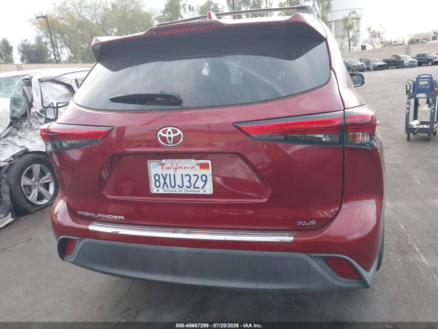 5TDHZRAH1MS079604 Toyota Highlander Xle