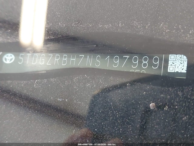 Toyota Highlander Xle 2022 5TDGZRBH7NS197989 Image 9