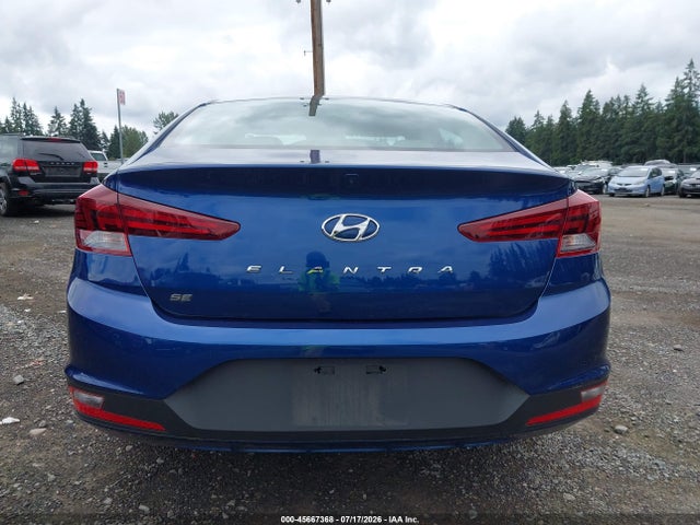 45667368 :رقم المزاد ، 5NPD74LF7KH440727 vin ، 2019 Hyundai Elantra Se مزاد بيع