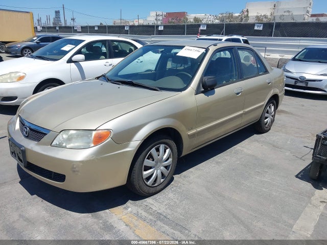 2001 Mazda Protege Dx/lx მანქანა იყიდება აუქციონზე, vin: JM1BJ222110424014, აუქციონის ნომერი: 45667396