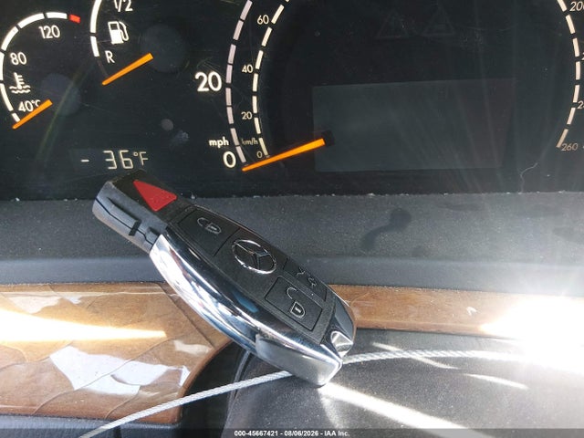 2001 Mercedes-benz S 430 მანქანა იყიდება აუქციონზე, vin: WDBNG70J31A155168, აუქციონის ნომერი: 45667421