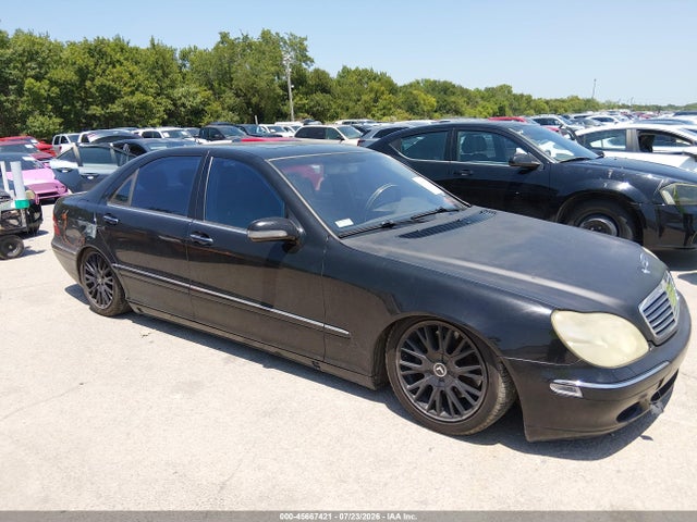 2001 Mercedes-benz S 430 მანქანა იყიდება აუქციონზე, vin: WDBNG70J31A155168, აუქციონის ნომერი: 45667421