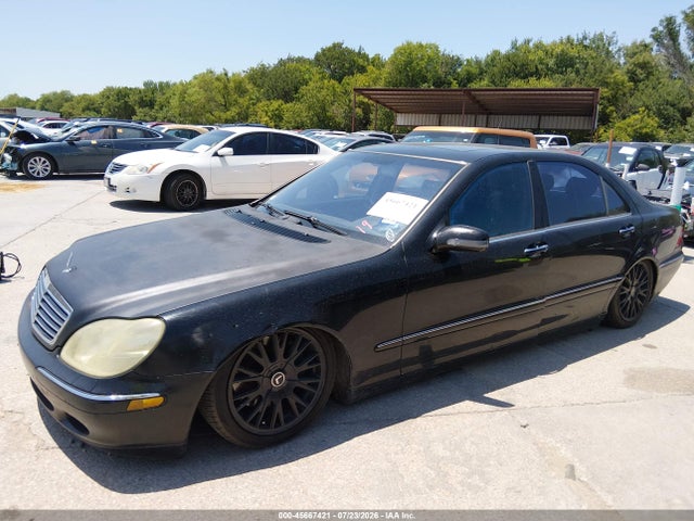2001 Mercedes-benz S 430 მანქანა იყიდება აუქციონზე, vin: WDBNG70J31A155168, აუქციონის ნომერი: 45667421