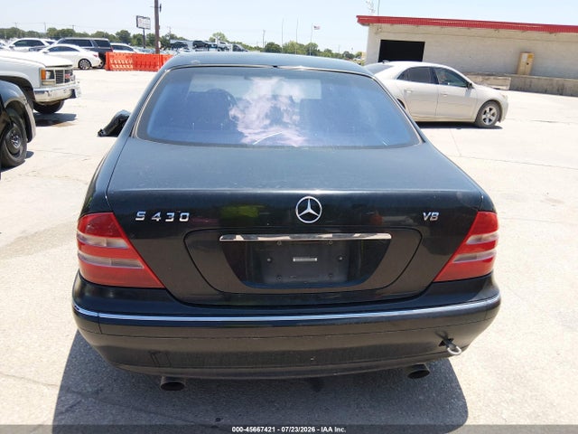 2001 Mercedes-benz S 430 მანქანა იყიდება აუქციონზე, vin: WDBNG70J31A155168, აუქციონის ნომერი: 45667421