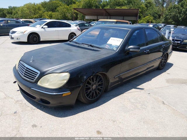 2001 Mercedes-benz S 430 მანქანა იყიდება აუქციონზე, vin: WDBNG70J31A155168, აუქციონის ნომერი: 45667421