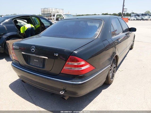 2001 Mercedes-benz S 430 მანქანა იყიდება აუქციონზე, vin: WDBNG70J31A155168, აუქციონის ნომერი: 45667421