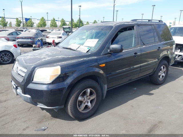 2006 Honda Pilot Ex მანქანა იყიდება აუქციონზე, vin: 5FNYF28416B022426, აუქციონის ნომერი: 45667425