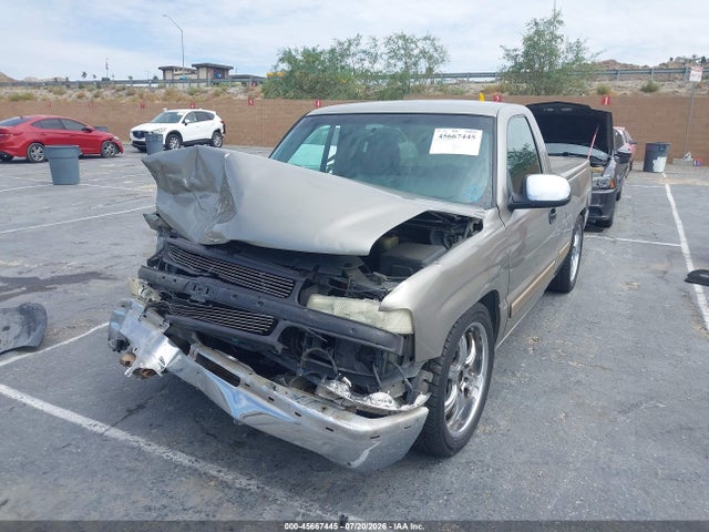 2001 Chevrolet Silverado 1500 Ls მანქანა იყიდება აუქციონზე, vin: 1GCEC14T71Z267074, აუქციონის ნომერი: 45667445