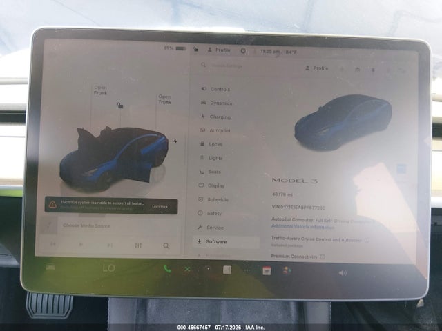 Tesla Model 3 Rear-wheel Drive 2023 5YJ3E1EA8PF577280 Image 18