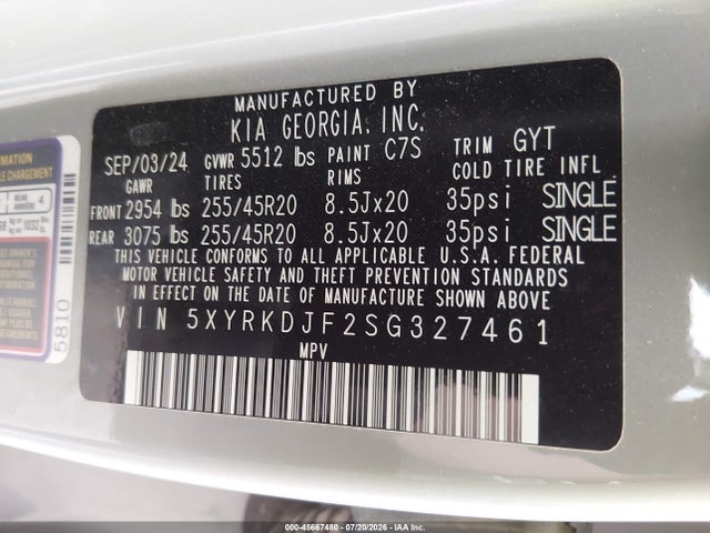 KIA Sorento X-line Sx 2025 5XYRKDJF2SG327461 Image 9