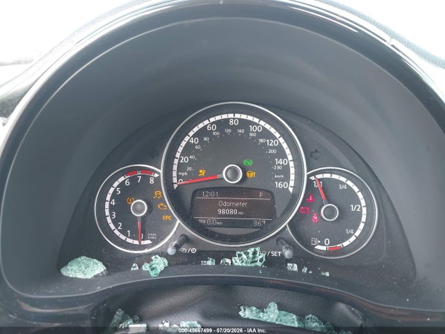 45667499 :رقم المزاد ، 3VWF07AT7GM611837 vin ، 2016 Volkswagen Beetle 1.8t S مزاد بيع