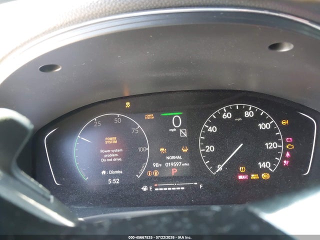 2HGFE4F88TH332317 Honda Civic Hybrid Sport/sport Touring
