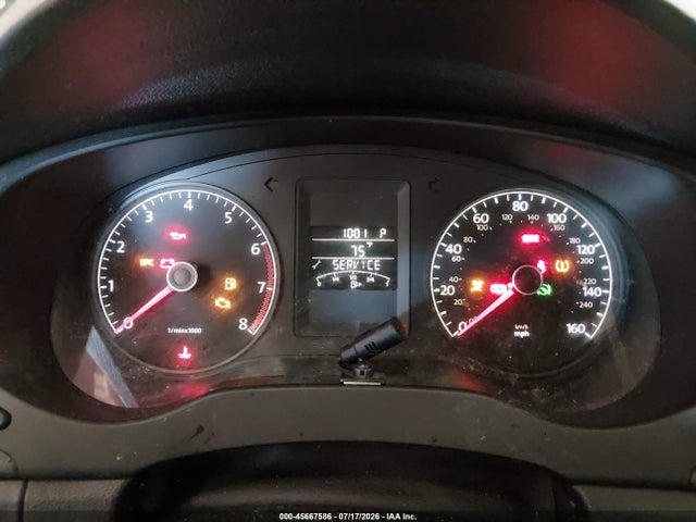 45667586 :رقم المزاد ، 3VWDZ7AJ1BM320030 vin ، 2011 Volkswagen Jetta 2.5l Se مزاد بيع