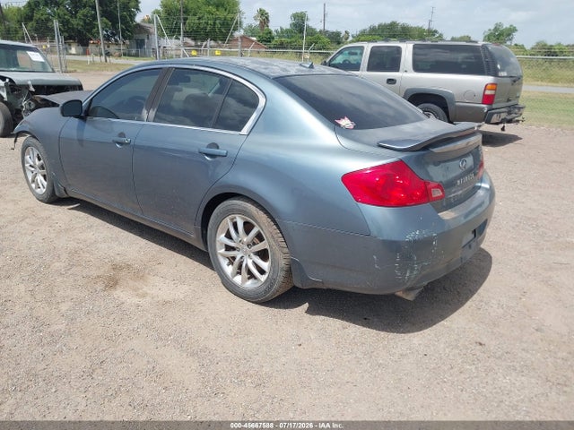 2008 Infiniti G35 Journey მანქანა იყიდება აუქციონზე, vin: JNKBV61EX8M206632, აუქციონის ნომერი: 45667588