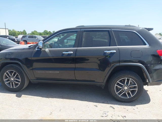 2017 Jeep Grand Cherokee Limited მანქანა იყიდება აუქციონზე, vin: 1C4RJFBG6HC940475, აუქციონის ნომერი: 45667614
