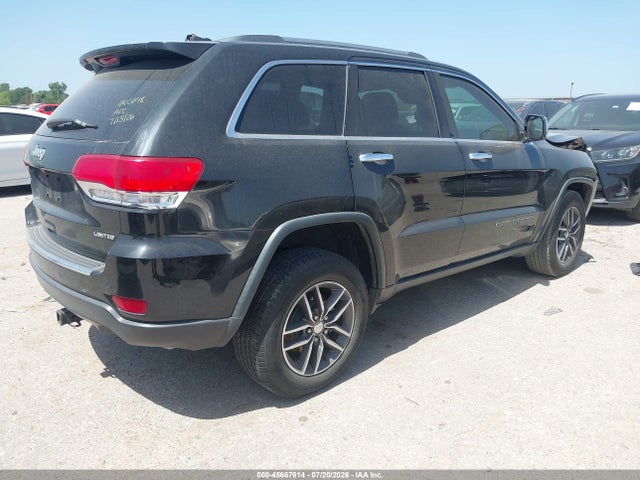 2017 Jeep Grand Cherokee Limited მანქანა იყიდება აუქციონზე, vin: 1C4RJFBG6HC940475, აუქციონის ნომერი: 45667614