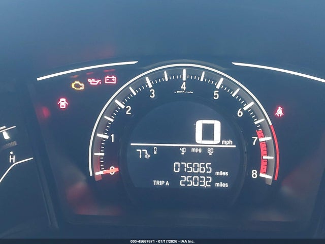 Honda Civic Lx 2017 19XFC2E50HE082073 Image 16