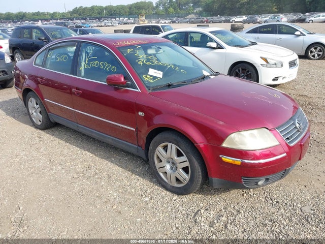 2003 Volkswagen Passat W8 მანქანა იყიდება აუქციონზე, vin: WVWUK63B53P057642, აუქციონის ნომერი: 45667695