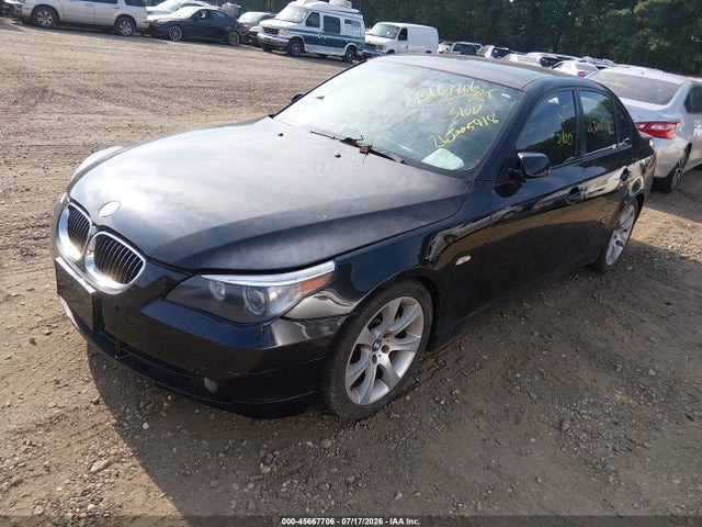 2005 Bmw 545i მანქანა იყიდება აუქციონზე, vin: WBANB33505B115621, აუქციონის ნომერი: 45667706