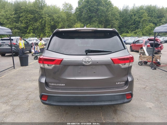 Продаж на аукціоні авто 2019 Toyota Highlander Le Plus, vin: 5TDBZRFH2KS924407, номер лоту: 45667735