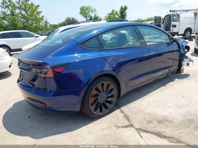 Aukcja sprzedaży 2023 Tesla Model 3 Performance Dual Motor All-wheel Drive, vin: 5YJ3E1EC5PF508354, numer aukcji: 45667869