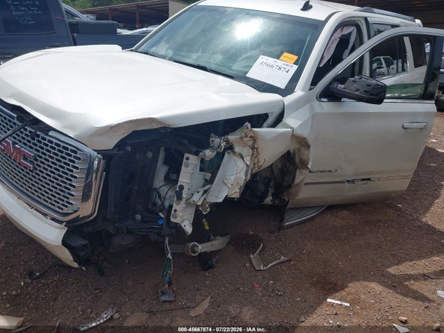 45667874 :رقم المزاد ، 1GKS1CKJ6FR260408 vin ، 2015 Gmc Yukon Denali مزاد بيع