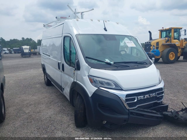 2025 Ram Promaster 2500 Slt+ High Roof 159 Wb მანქანა იყიდება აუქციონზე, vin: 3C6LRVDGXSE554705, აუქციონის ნომერი: 45667945